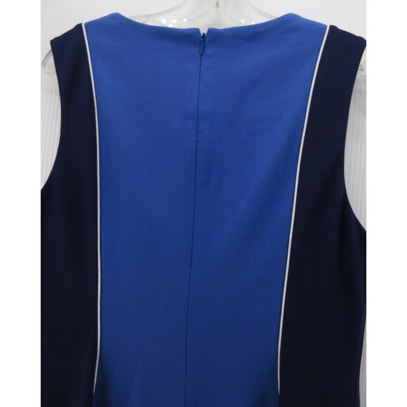 NYDJ Dress 14 Lift Tuck Sheath Colorblock Stretch Career Office NEW - Picture 7 of 12